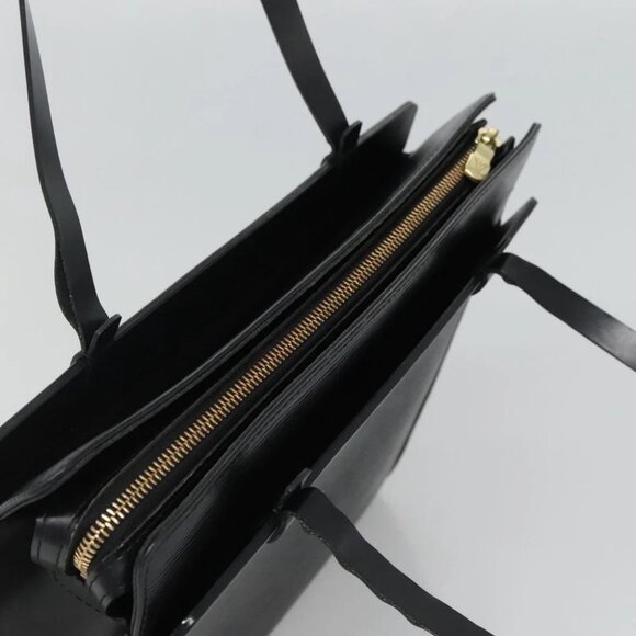 LOUIS VUITTON Epi Croisette PM Tote Bag Black - Picture 8 of 14